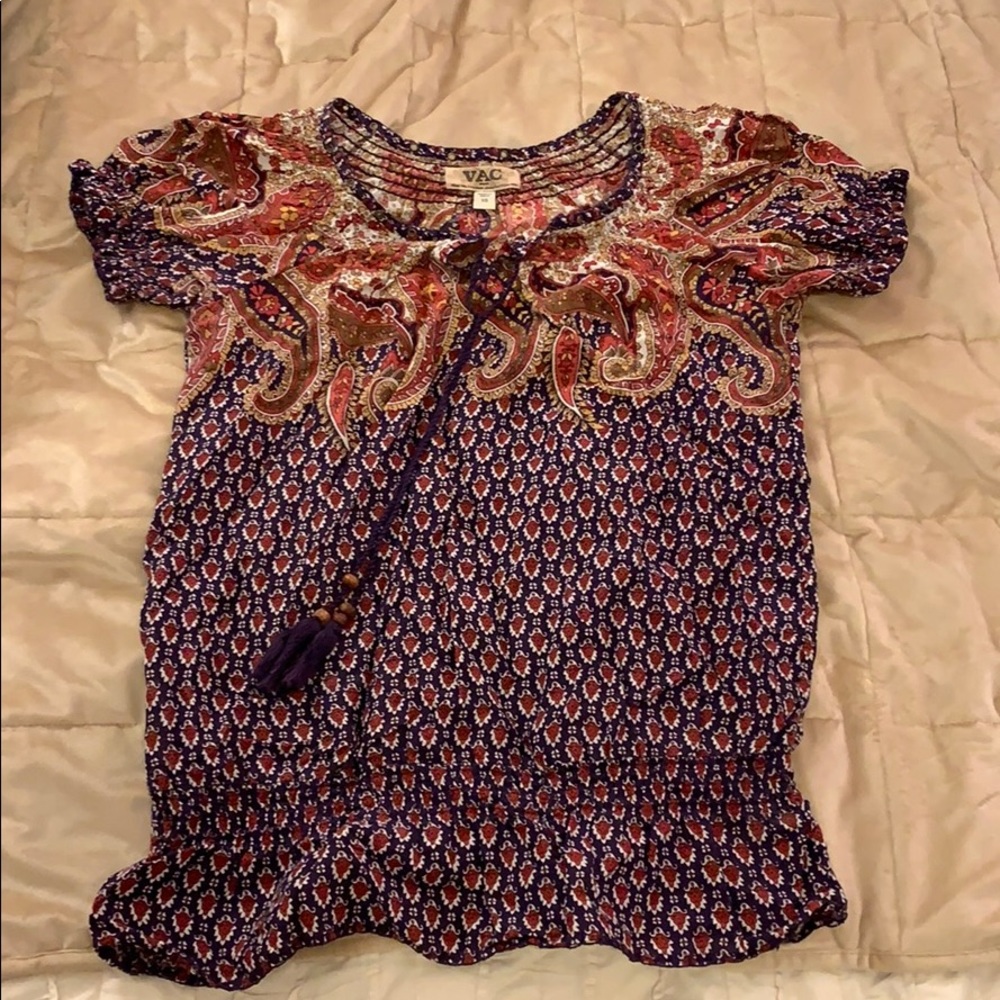 VAC boho top